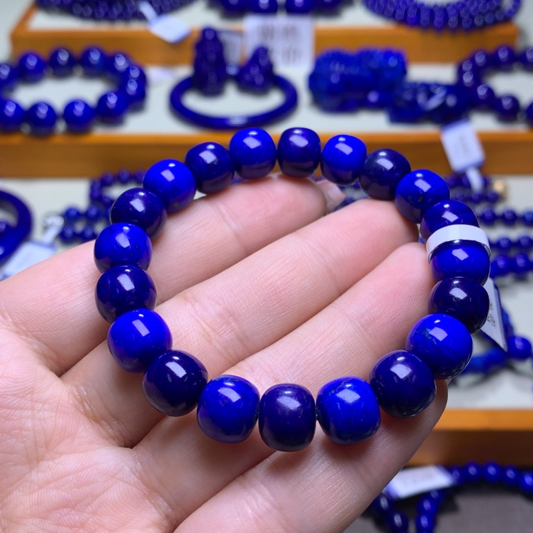 青金石手串未镶嵌10m