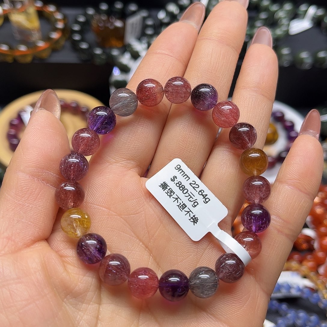 水晶手链未镶嵌手链