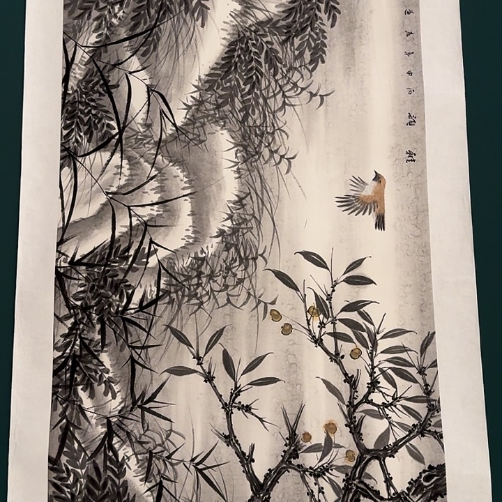 国画董老师作品画作