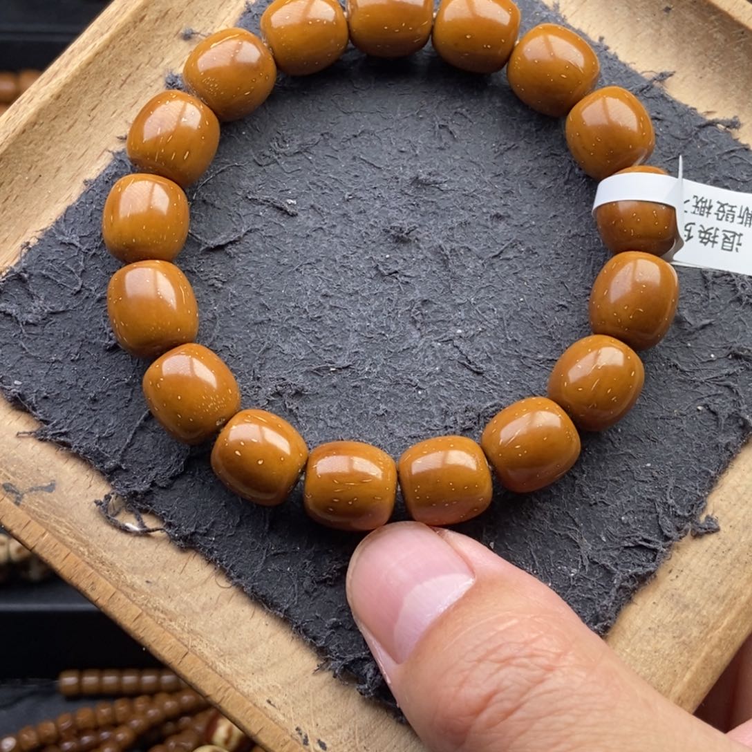 紫金鼠手串12mm天花板黄金甲