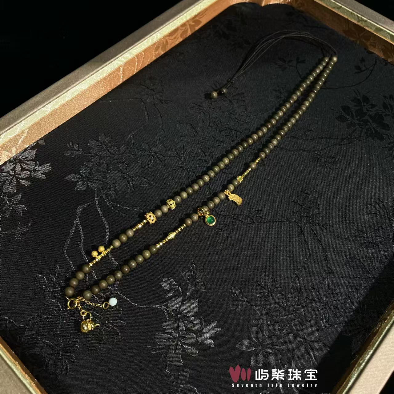 【要努力】A1205 檀香木阴沉小m珠饰品