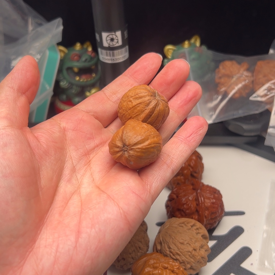 把件文玩核桃磨盘38文玩核桃