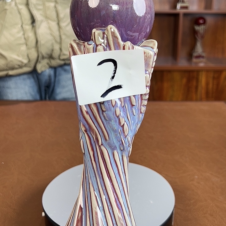 瓷摆件原产地中高端钧瓷摆件微微瑕