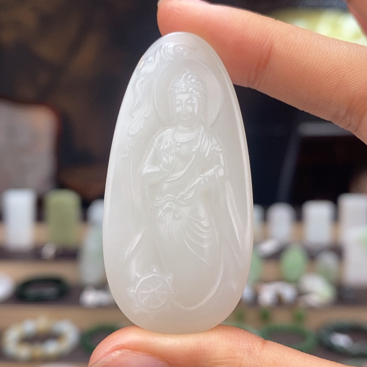 【闪购商品】和田玉吊坠未镶嵌