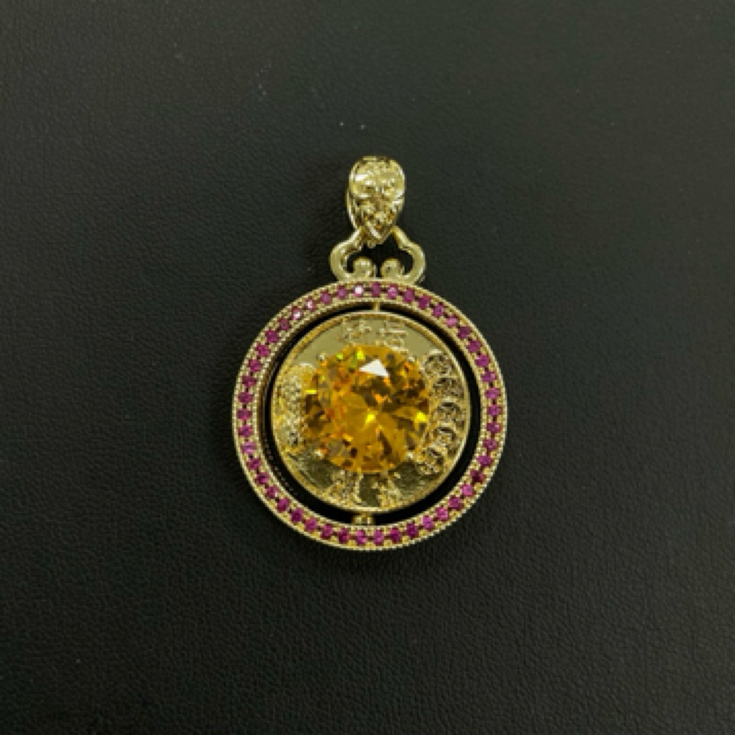 DYJC215 黄色吊坠