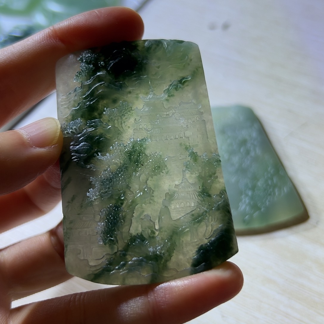 未镶嵌定制翡翠挂件