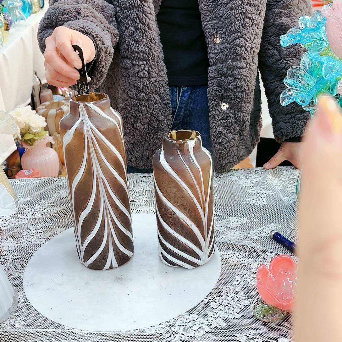 安妮家花瓶花器摆件一对