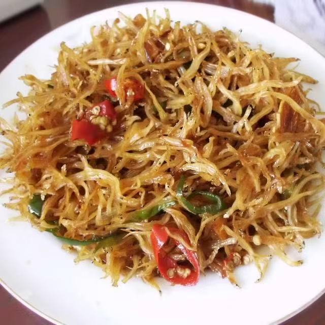 延边朝鲜族辣拌小银鱼休闲下酒菜