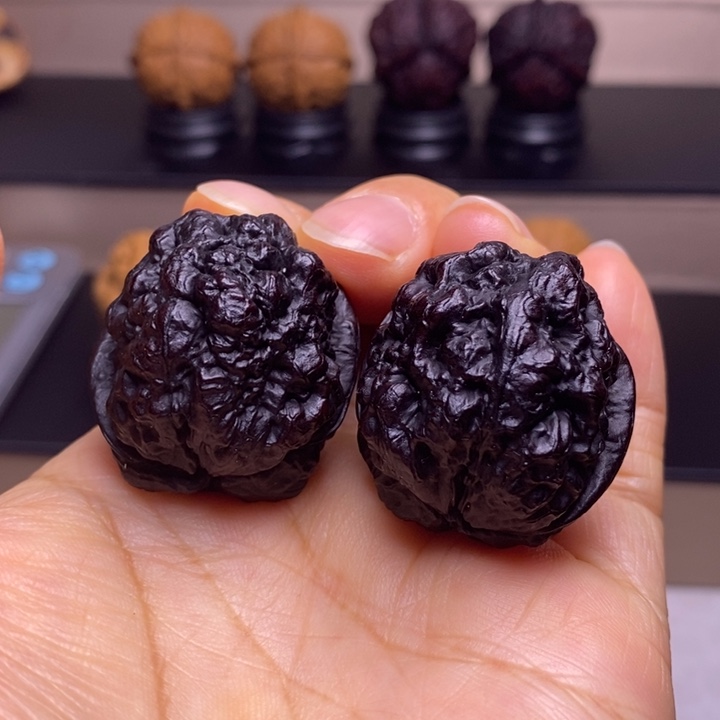 把件文玩核桃血舍利地闷41