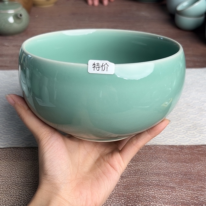 龙泉云间青瓷小米茶器