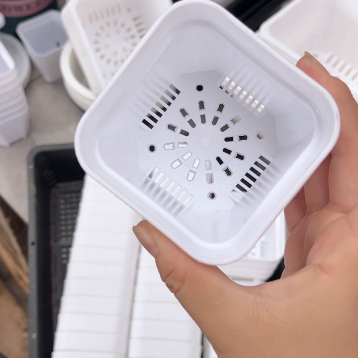 加厚白方口8高7一组10个