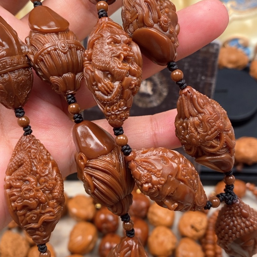 【闪购商品】橄榄核吊坠橄榄手工雕刻