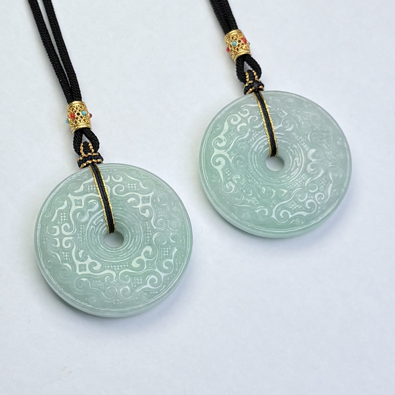 292356/天然缅甸翡翠A货平安扣    多样性一件发