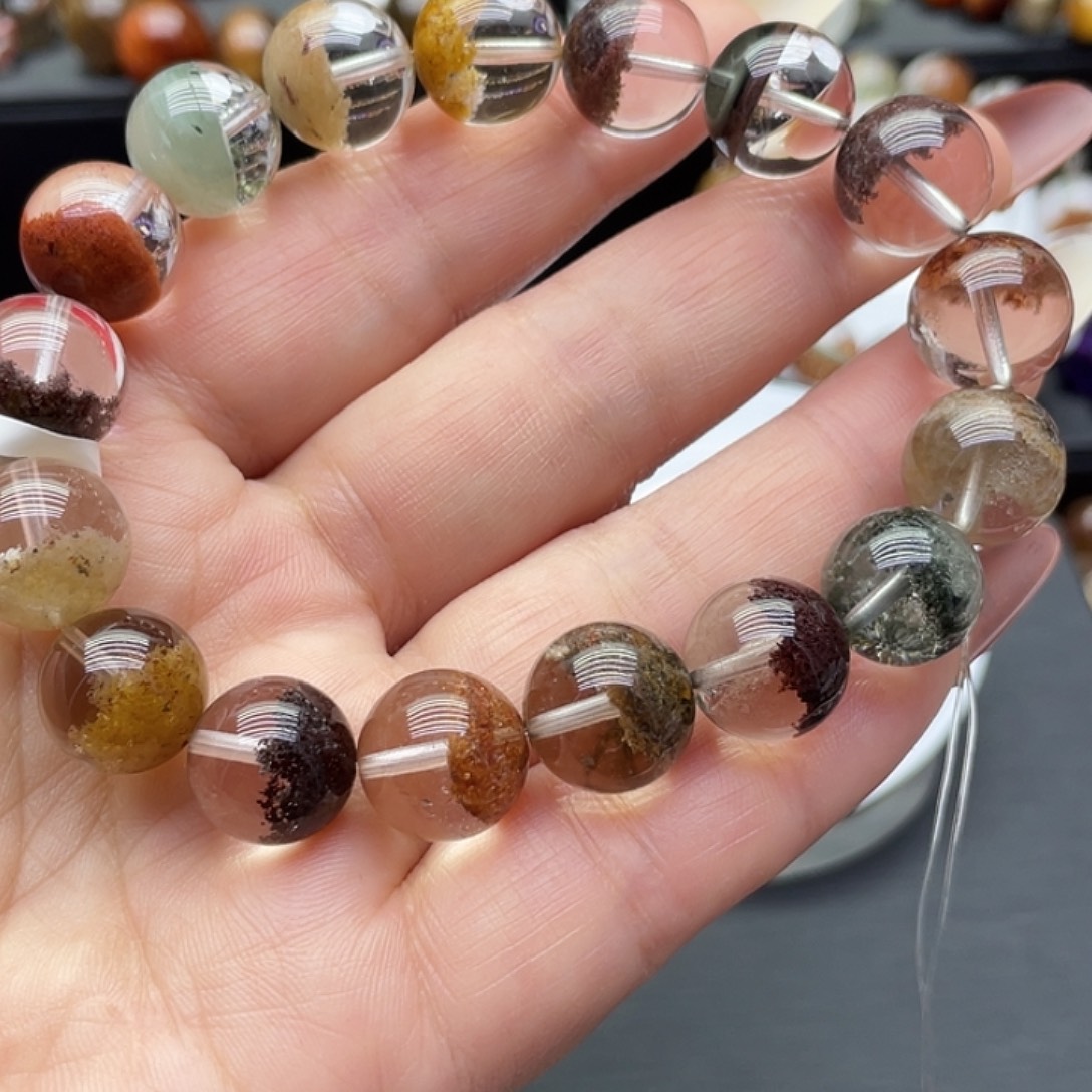 煎***~手链未镶嵌水晶天然手链