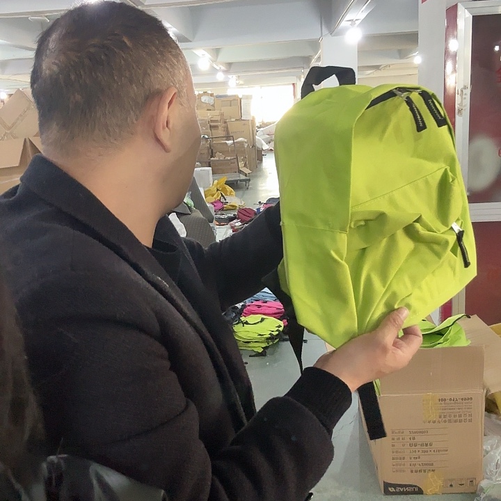 亚麻小款绿色包包