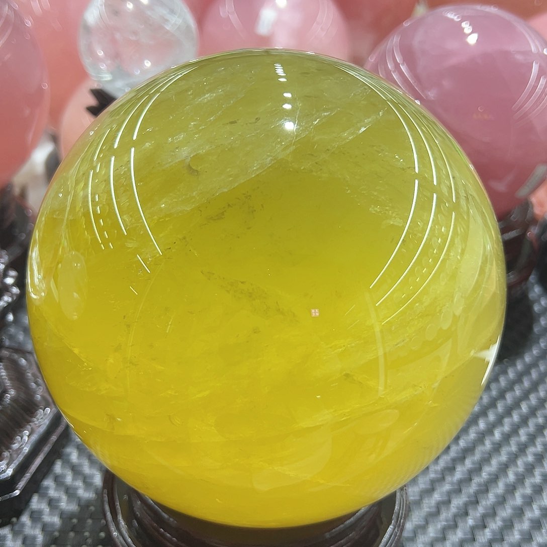 水晶水晶球摆件未镶嵌