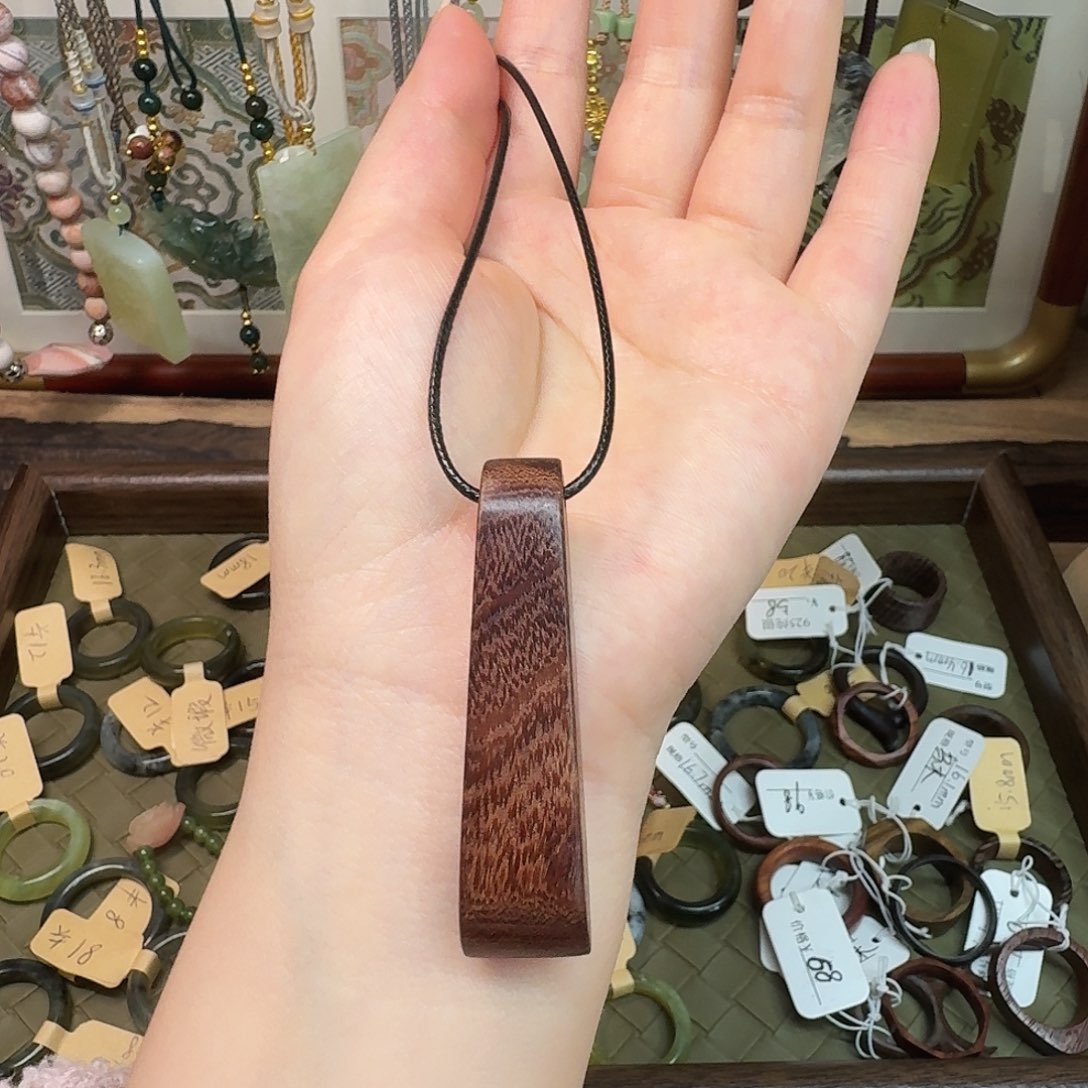 木质铁合金手工木坠