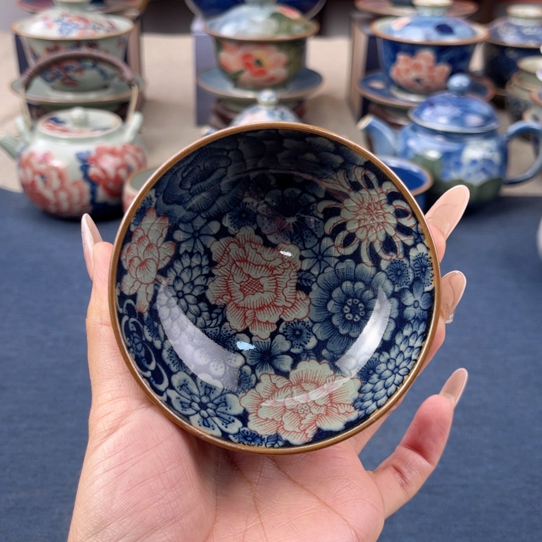 杯景德镇手绘手工茶具