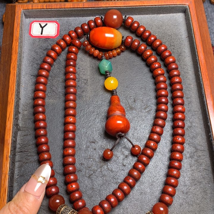 星月菩提吊坠菩提