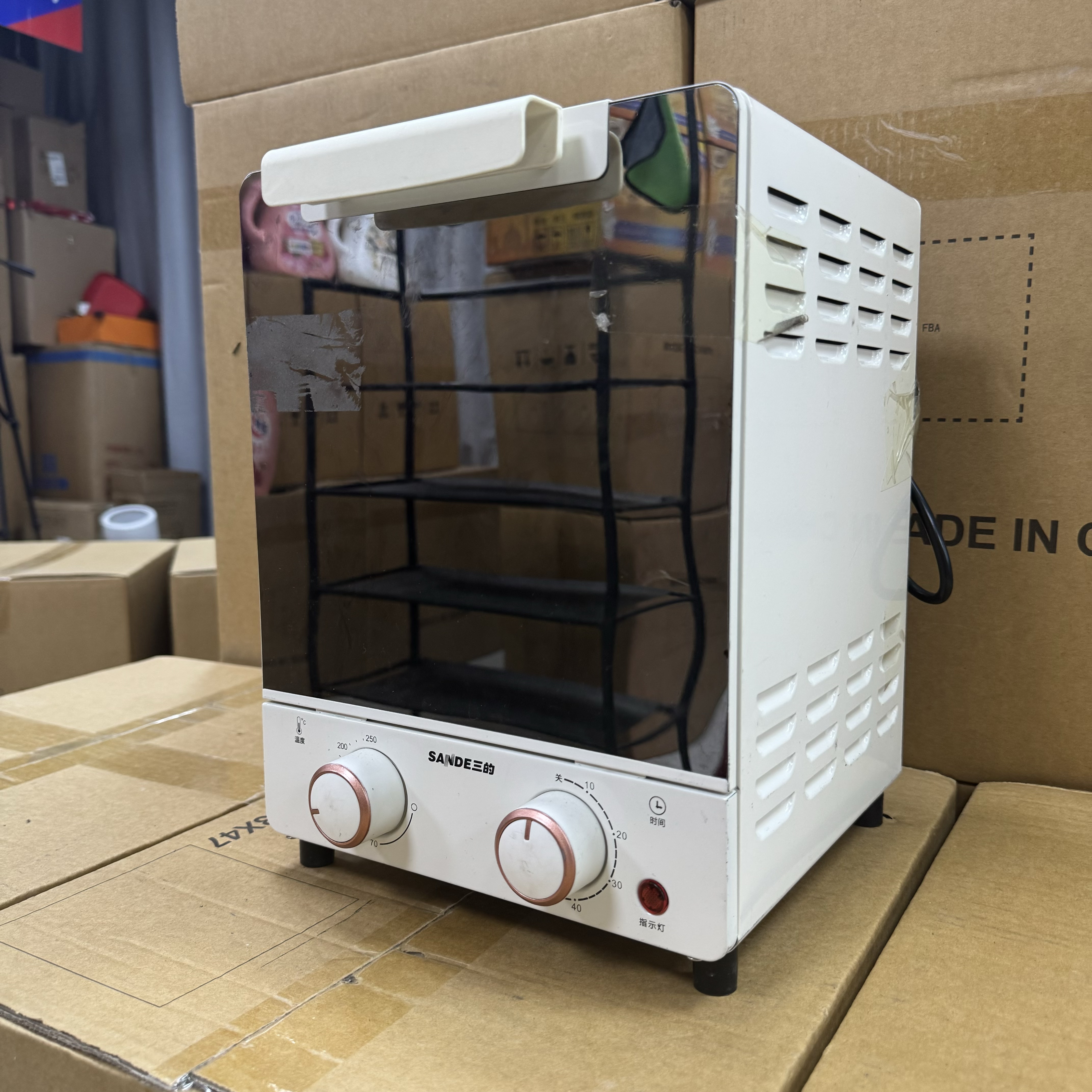 镜面烤箱大号大容量烤箱