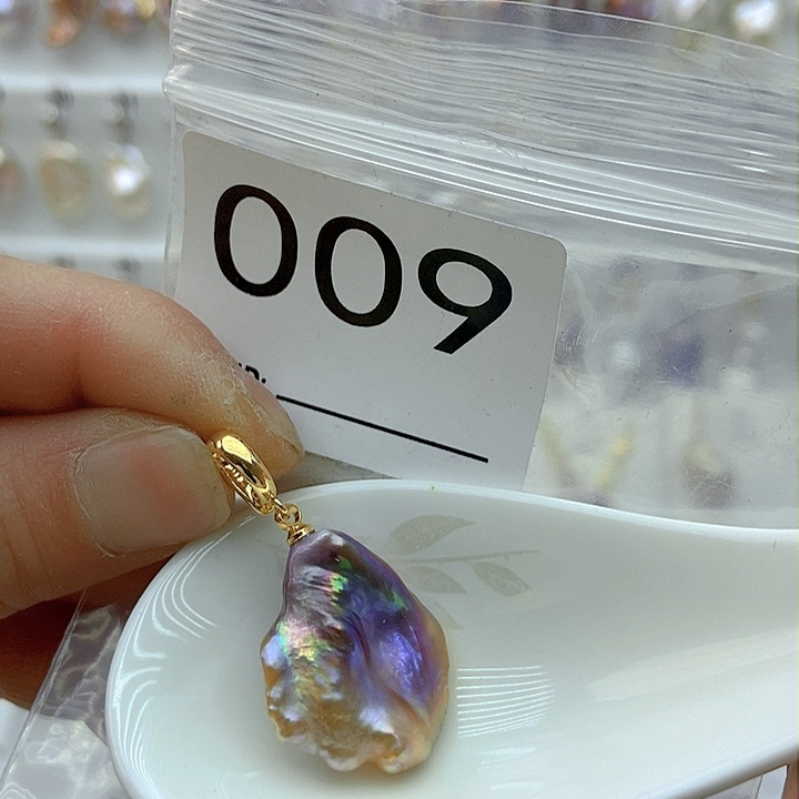 淡水珍珠颈饰银S925镶嵌