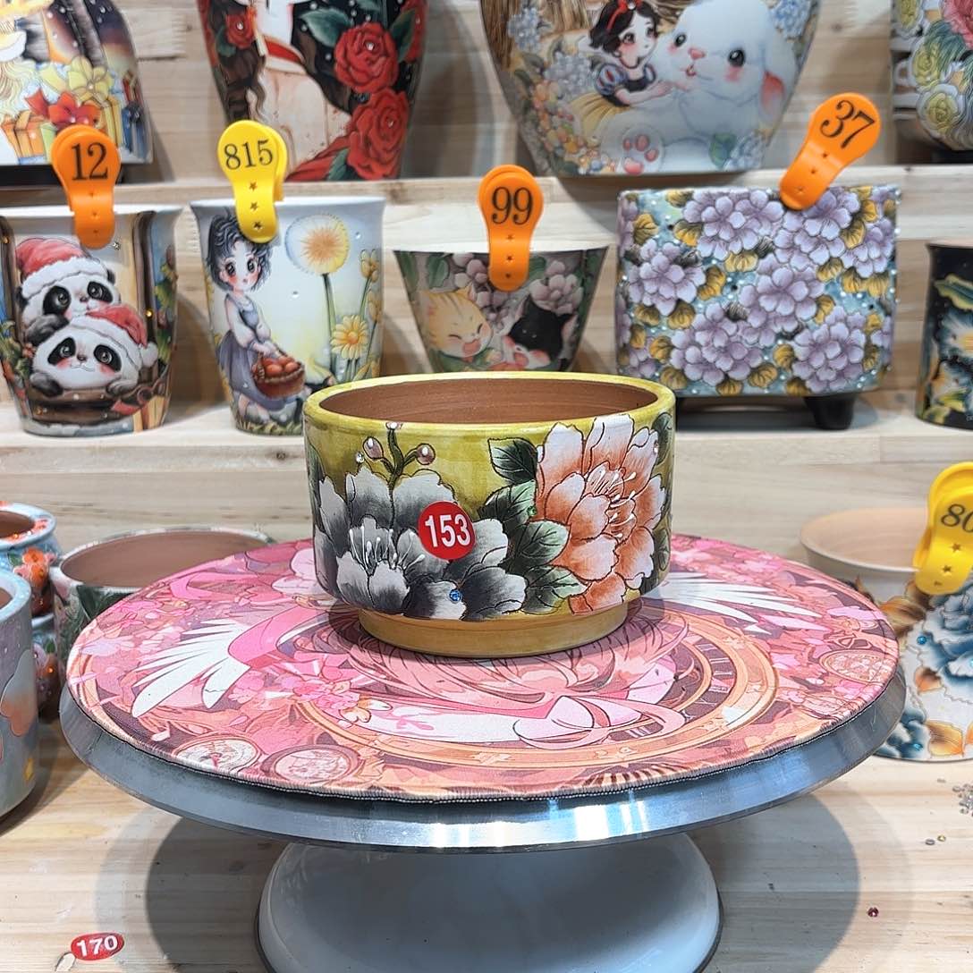 紫砂花盆手工花盆默认微瑕12/8