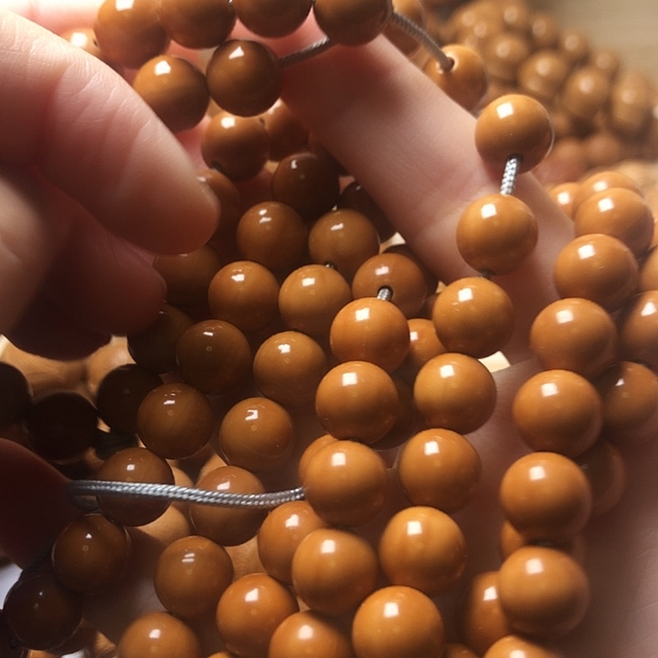 猴头雕刻圆珠精工