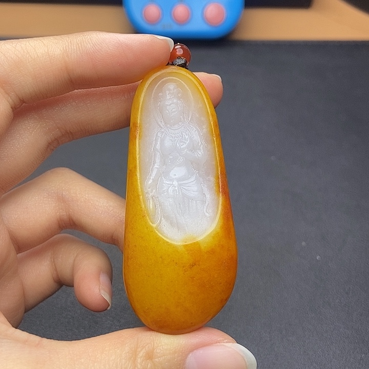 和田玉未镶嵌挂件满**！N