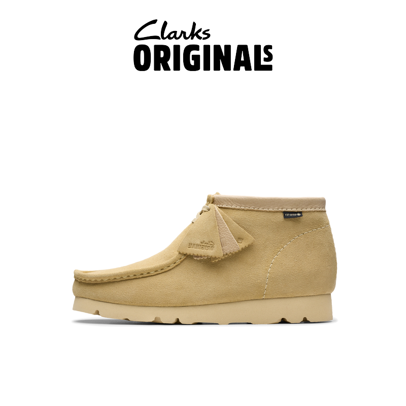 Clarks其乐Originals WallabeeBT.GTX户外防泼水袋鼠鞋复古高帮鞋