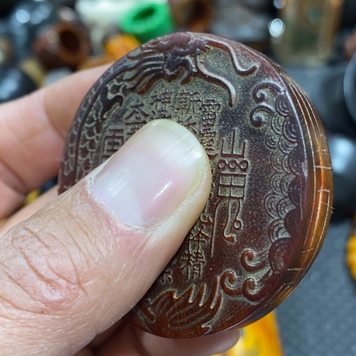 滴血莲花菩提吊坠