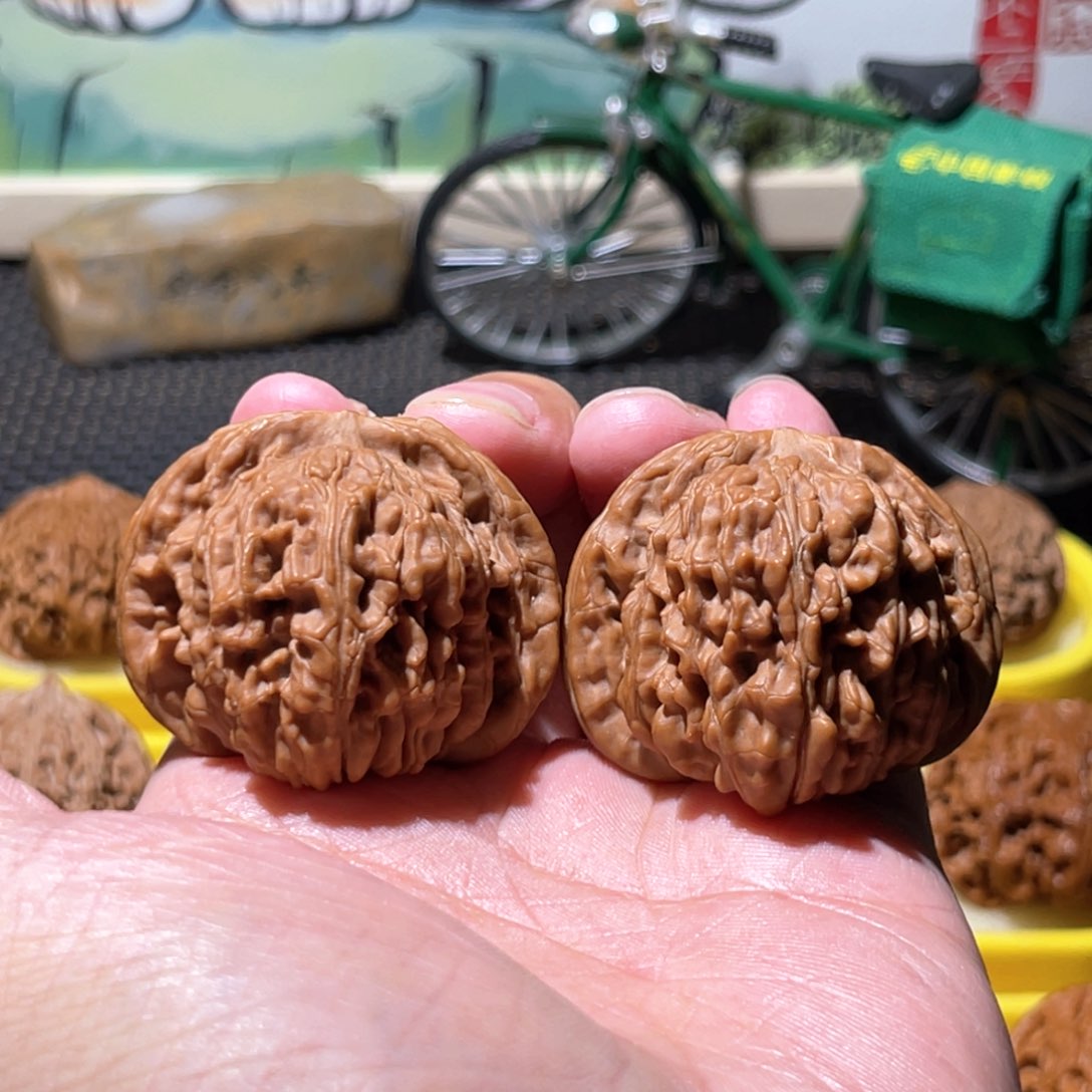 文玩核桃吊坠44全品四座楼