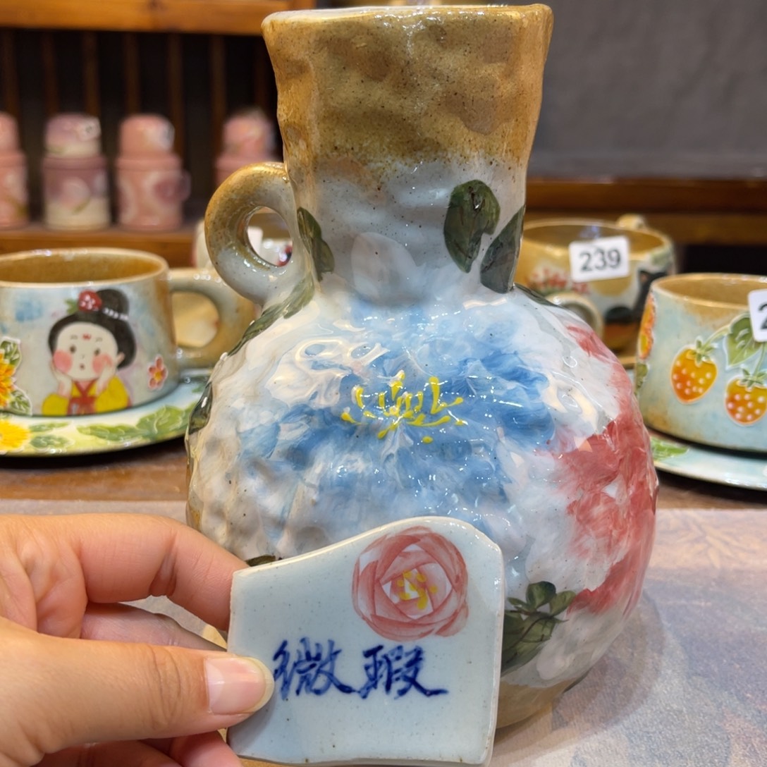 瓷片景德镇手工制作