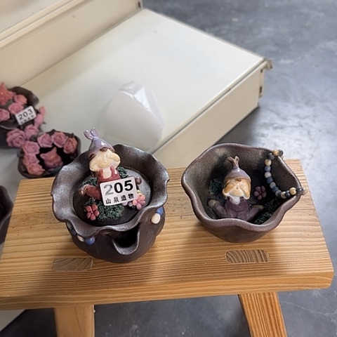 瓷片柴烧柴烧柴烧205一套