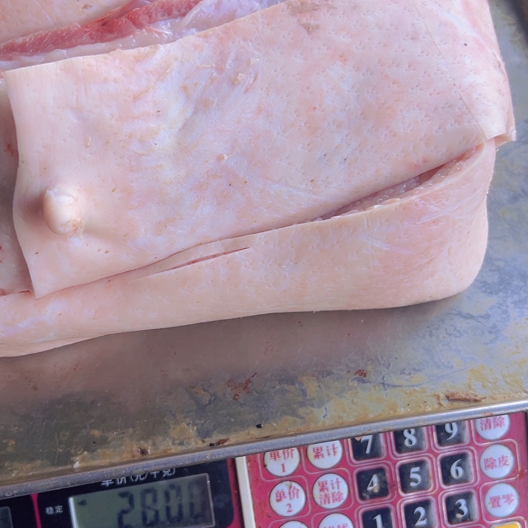 萱***Z黄姜中国大陆代购五花肉4.7斤
