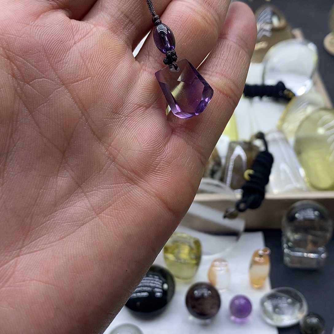 未镶嵌水晶珠宝半成品