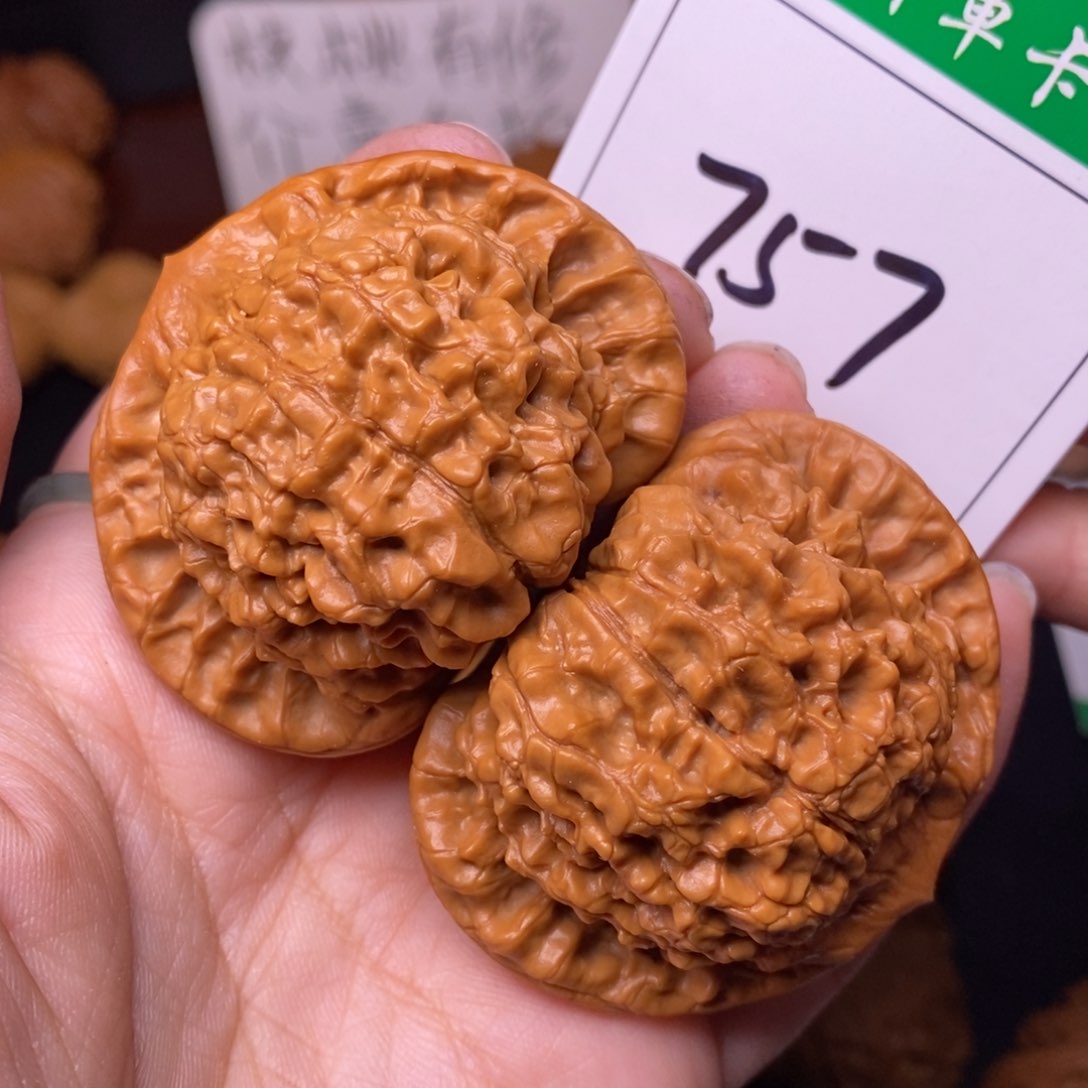 把件文玩核桃757官帽5.1