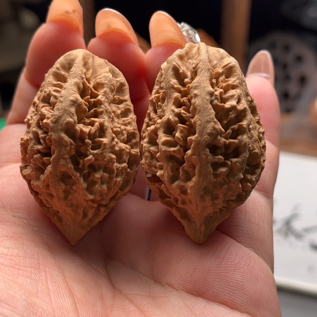 文玩核桃把件关东木子家楸大胖1