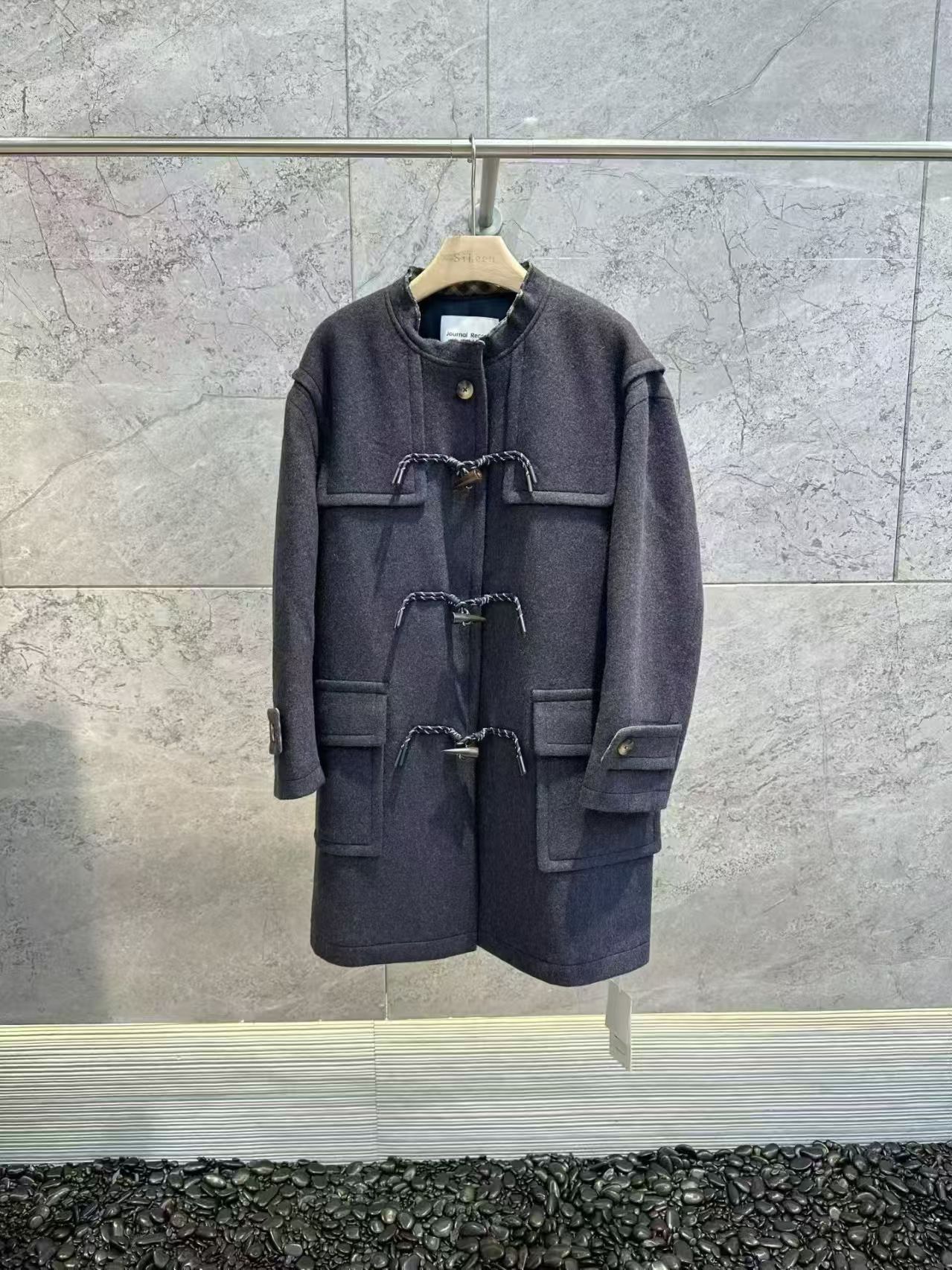 【JR】设计师品牌25年秋冬新品呢绒大衣外套110239