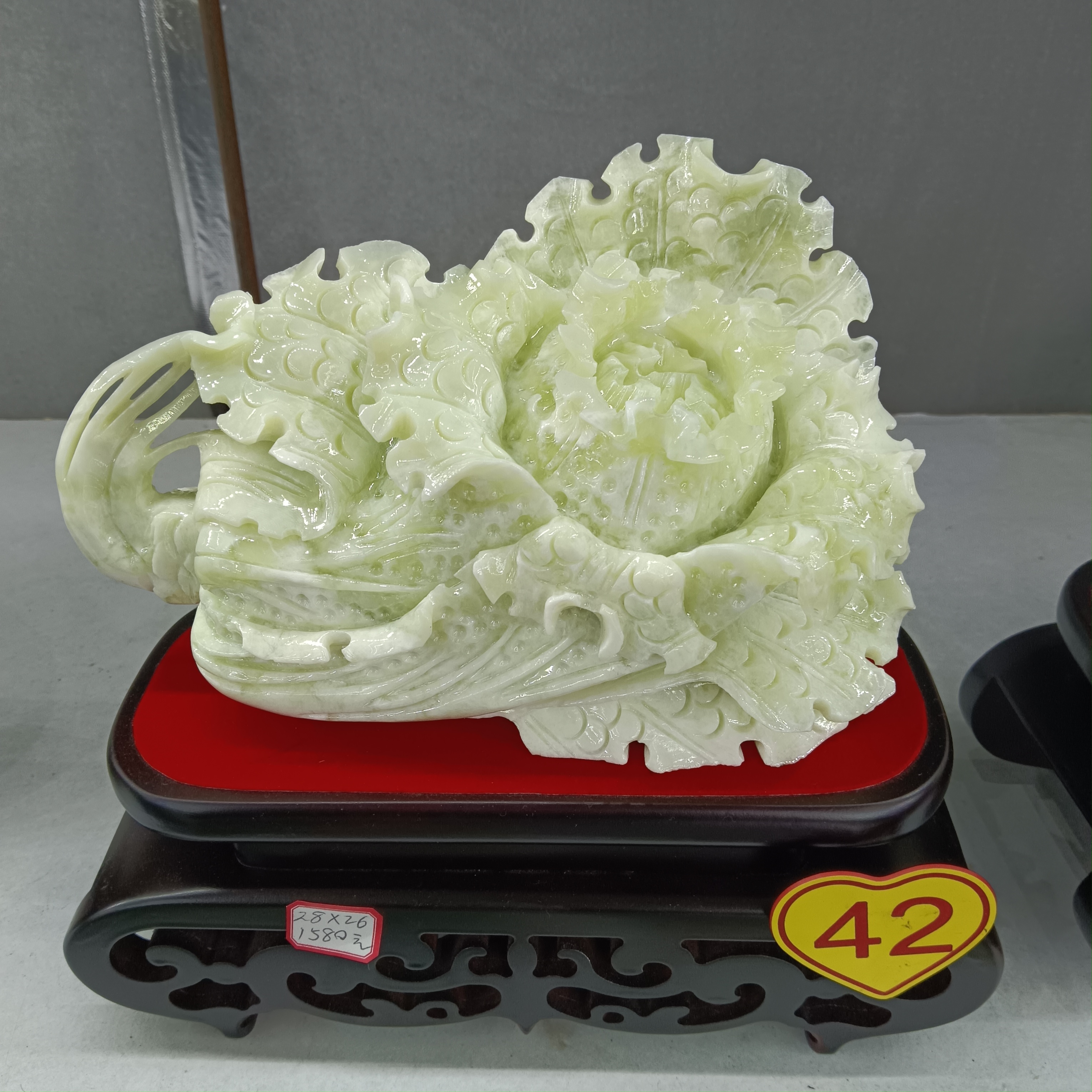 岫岩家居摆件玉石手工雕刻制作适合送礼