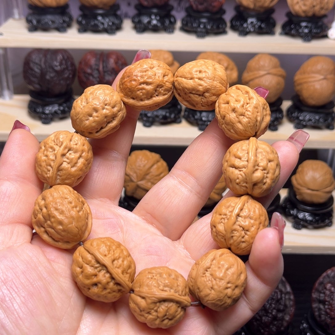 文玩核桃吊坠2w蛙蛙串23尺