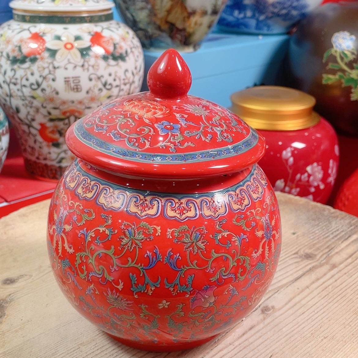 【闪购商品】罐陶瓷茶叶罐密封罐