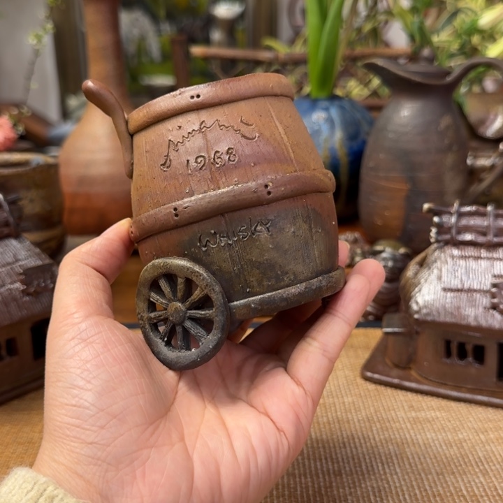 三奈三备前烧置物福利一口价