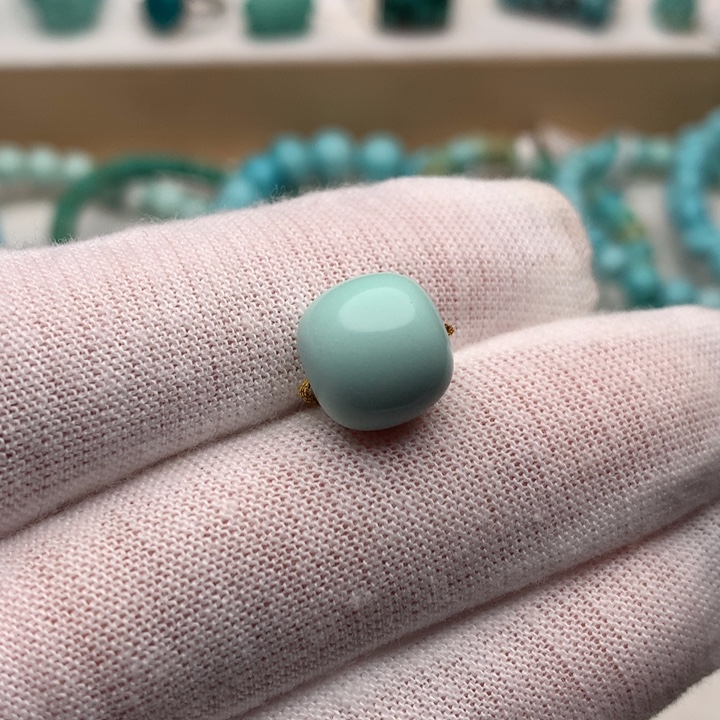 绿松石未镶嵌珠宝奇石11mm