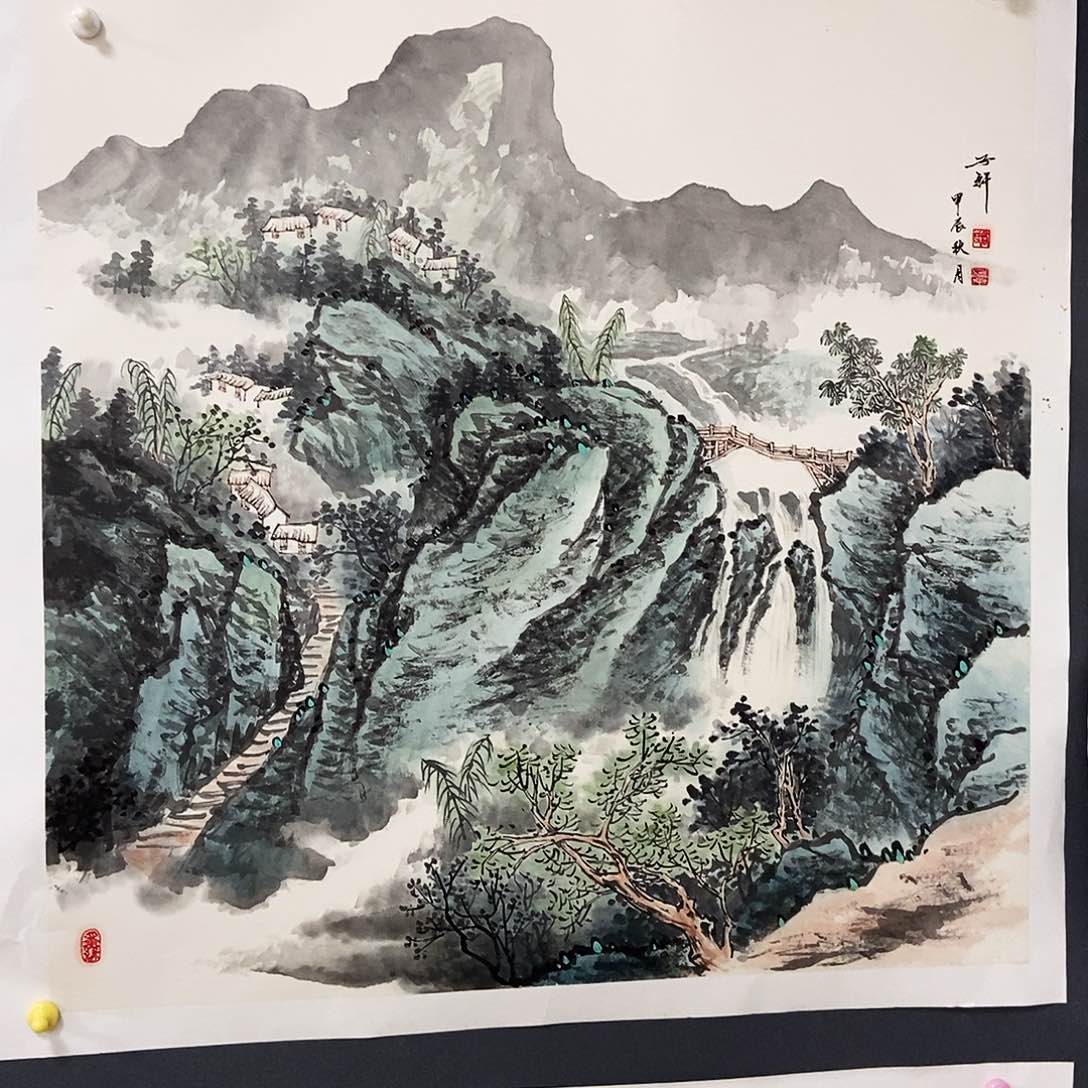 国画高子轩手绘作品欣赏68.68