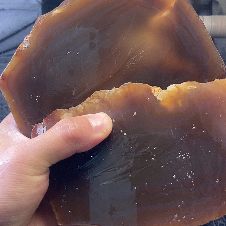 未镶嵌玛瑙/玉髓珠宝半成品