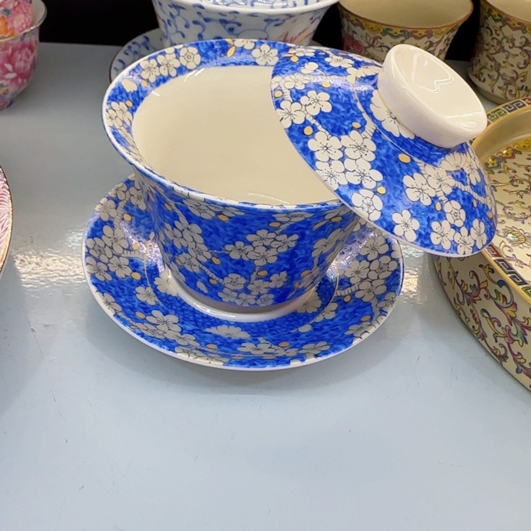 这些盖碗真好看！！！