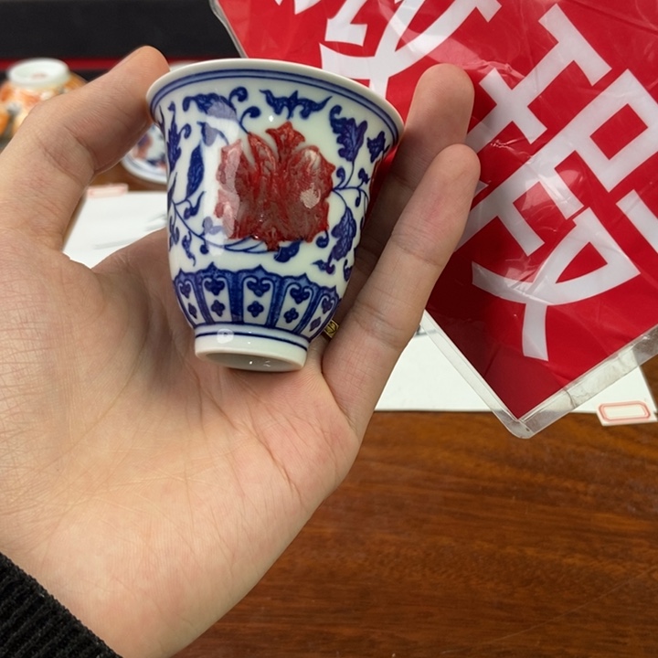 杯景德镇手绘陶瓷艺术