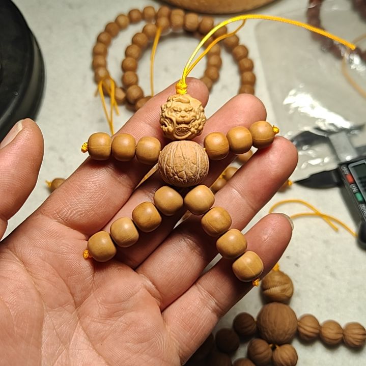 核桃手串/手链老型小人