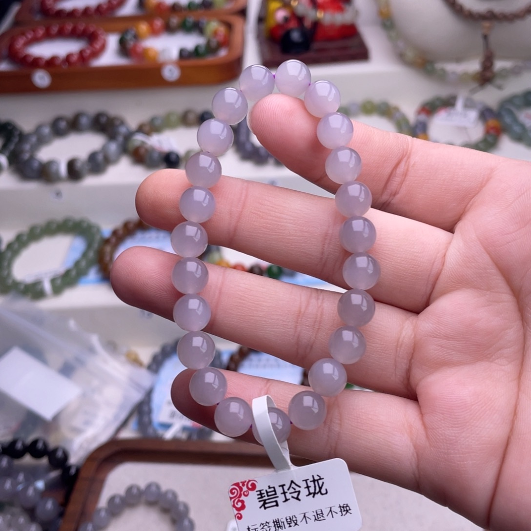 和田玉未镶嵌手串8mm