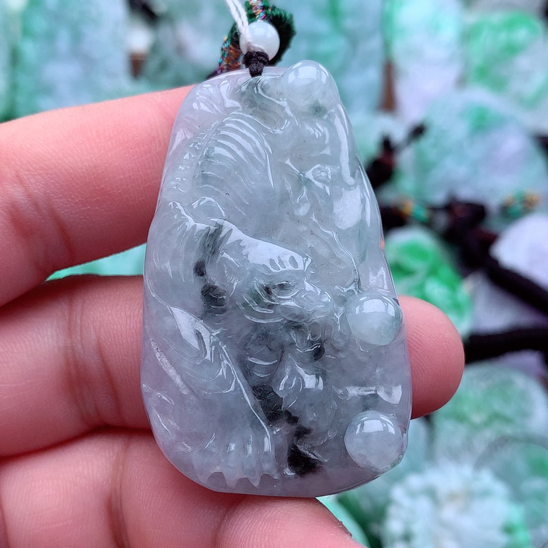 翡翠吊坠(不含链)未镶嵌